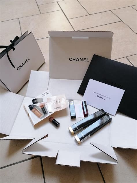 chanel cosmetic packaging|how to get Chanel samples.